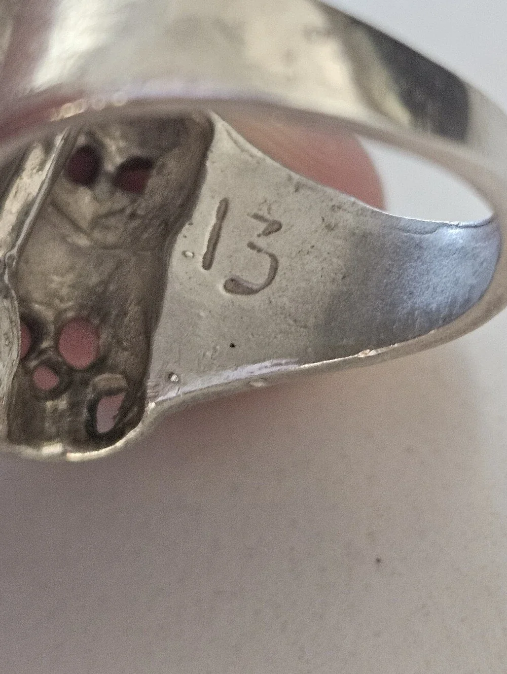 Vintage Sterling Silver 13 Skull Pile Cluster Graveyard Biker Mens Ring Size 10